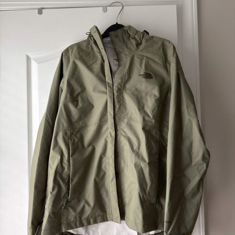 The North Face Sage Green Windbreaker